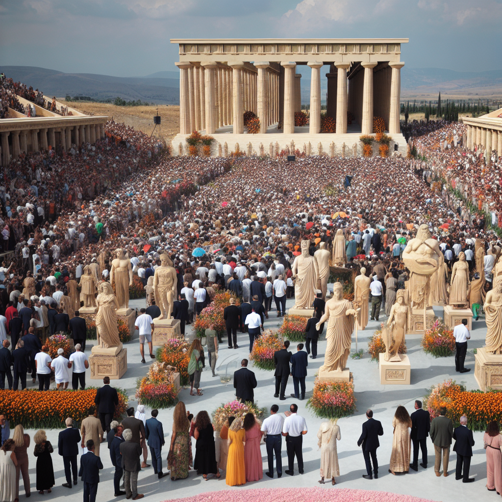 Zeus'un yeni tapınağı